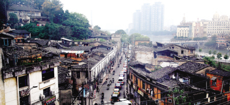 福州倉山掌故 走馬山前看走馬，番船浦里泊番船